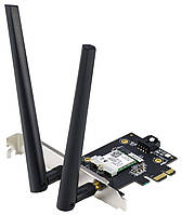 WiFi-адаптер ASUS PCE-AXE5400 Bluetooth 5.2 PCI Express WPA3 OFDMA MU-MIMO (90IG07I0-ME0B10)