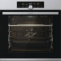 Шкаф Gorenje BPS6747A06X духовой электрический, 77л, дисплей, пиролиз, A , нерж