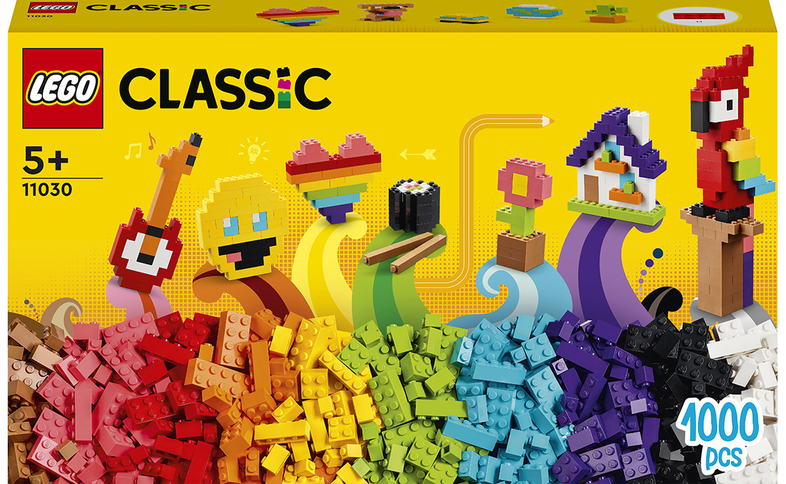 LEGO Classic Безліч кубиків 1000 деталей (11030), фото 1