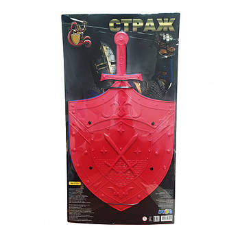 Набір "Страж" 21233 щит, 1 меч (Red)