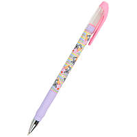 Ручка шариковая Axent AB1049 рожева