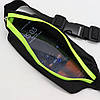Спортивна сумка на пояс для бігу (27х10 см, 17х10) Go Runners Pocket Belt, Чорна / Поясний фітнес органайзер, фото 9