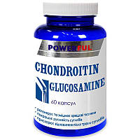 Хондроитин глюкозамин POWERFUL капсулы 1 г 60 банка