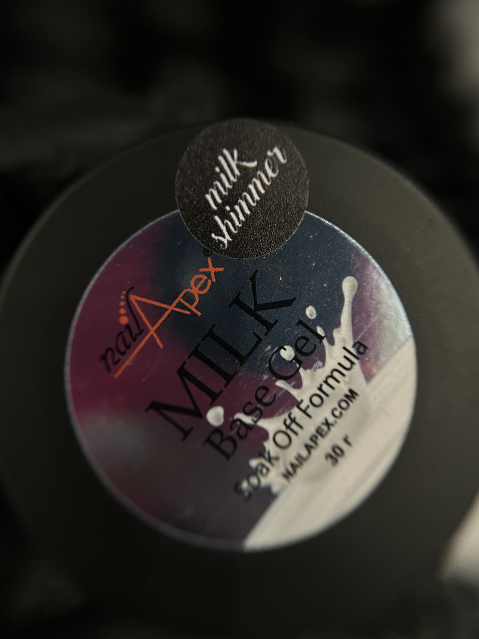 Nail Apex Milk Shimmer base, 30 ml, фото 1