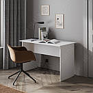 Робочий стіл для ноутбука 120 см шириною Стіл для письма Дизайнерські письмові столи з Ламінованого ДСП, фото 6