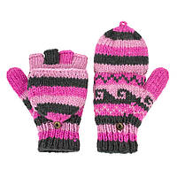 Варежки-перчатки Хата Kathmandu М Оттенки розового Коричневый (25478)