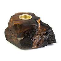 Подсвечник Liu деревянный настольный Корень ивы 1 свеча 21.5х19.5х10.6 см Натуральный (19013)