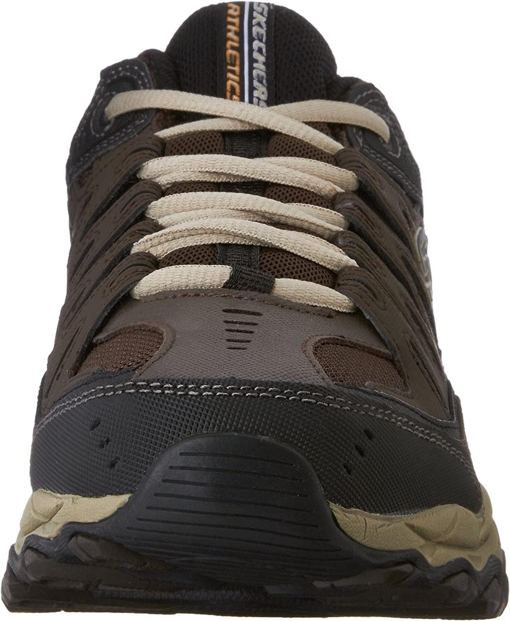 Мужские кроссовки Skechers на шнуровке из пены с эффектом памяти Afterburn - фото 2 - id-p1796506648