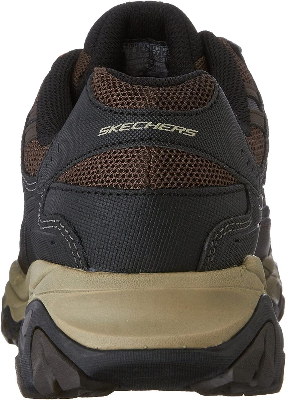 Мужские кроссовки Skechers на шнуровке из пены с эффектом памяти Afterburn - фото 3 - id-p1796506648