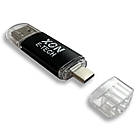 Флеш-накопичувач XON FlashDrive DuoConnect 256GB (USB 2.0 + USB Type-C) Чорний (FX2DX256MB 4074), фото 6