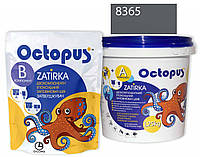 Двухкомпонентная эпоксидная затирка Octopus Zatirka цвет 8365 серо фиолетовый 1,25 кг