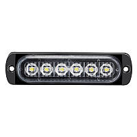 Проблесковый маячок для авто DXZ I-BS-6LED 6500k IPX-4 White (9616-36063)