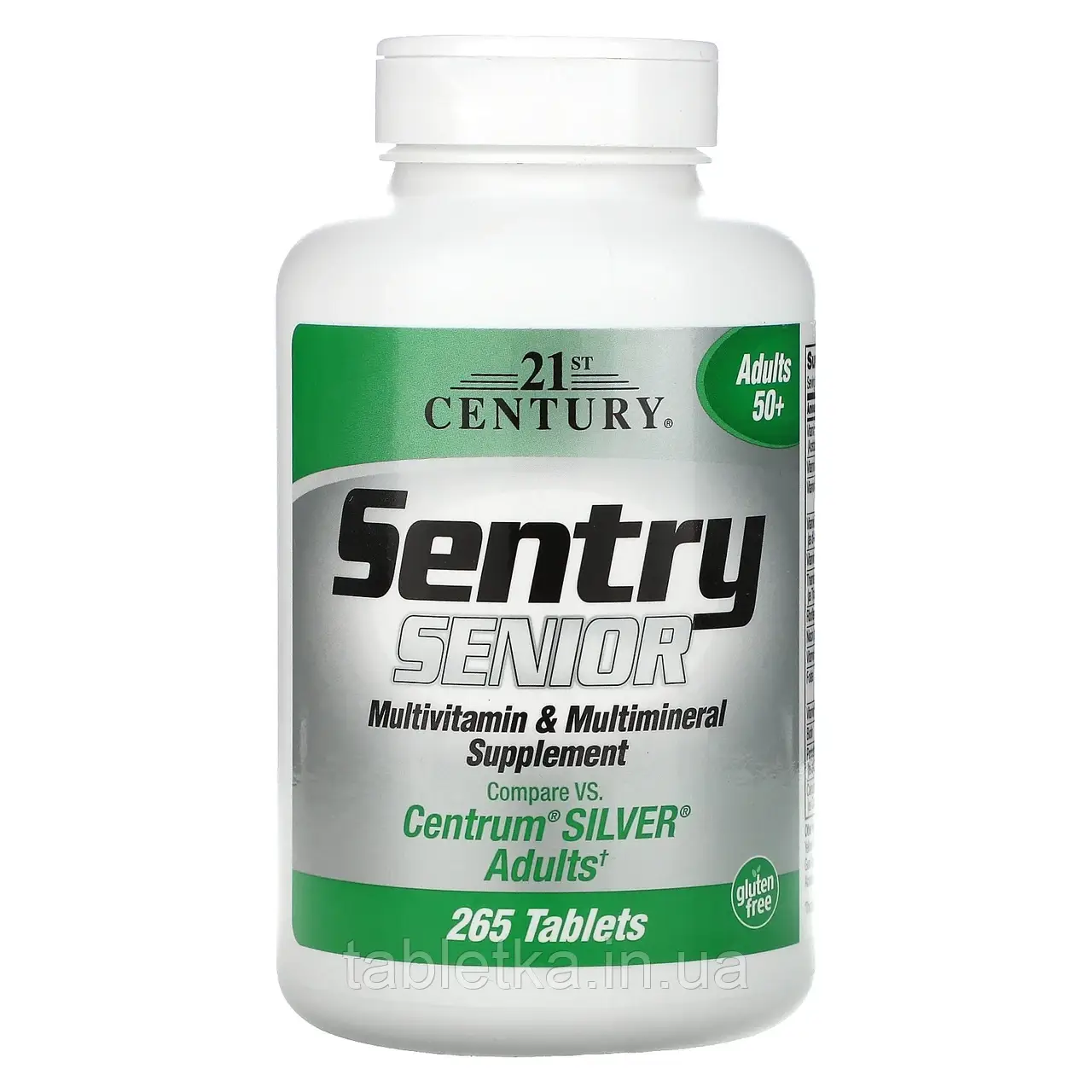 21st Century, Sentry Senior, мультивітамінна та мультимінеральна домішка, для дорослих від 50 років