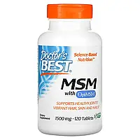 Doctor's s Best, МСМ з OptiMSM, 1500 мг, 120 таблеток