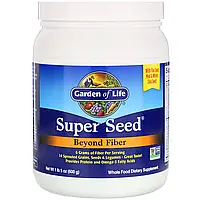 Garden of Life, Super Seed, больше чем клетчатка, 600 г (1 фунт 5 унций) Днепр