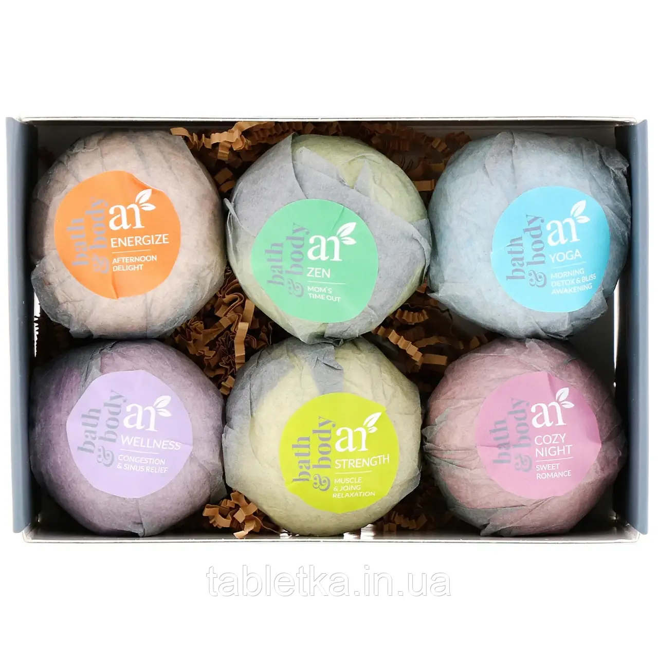 Artnaturals, Бомбочки для ванни, 6 шт., 113 г (4 унції) кожна