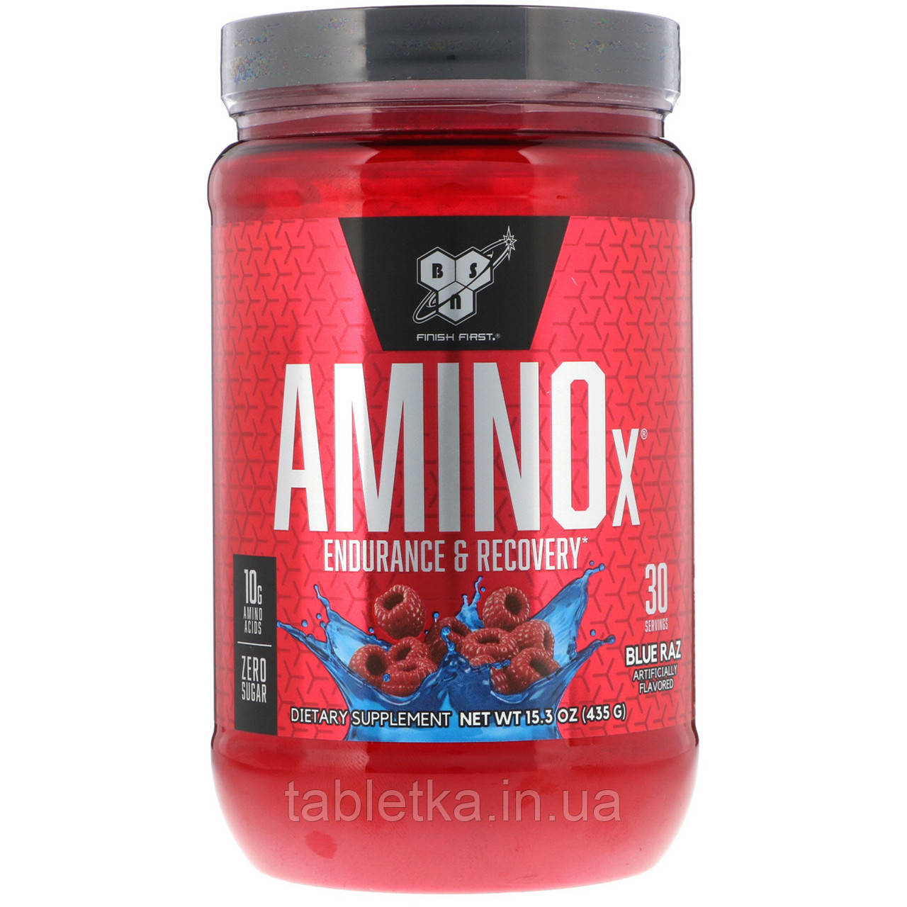 BSN, AminoX, витривалість і відновлення, синя малина, 435 г (15,3 унції)