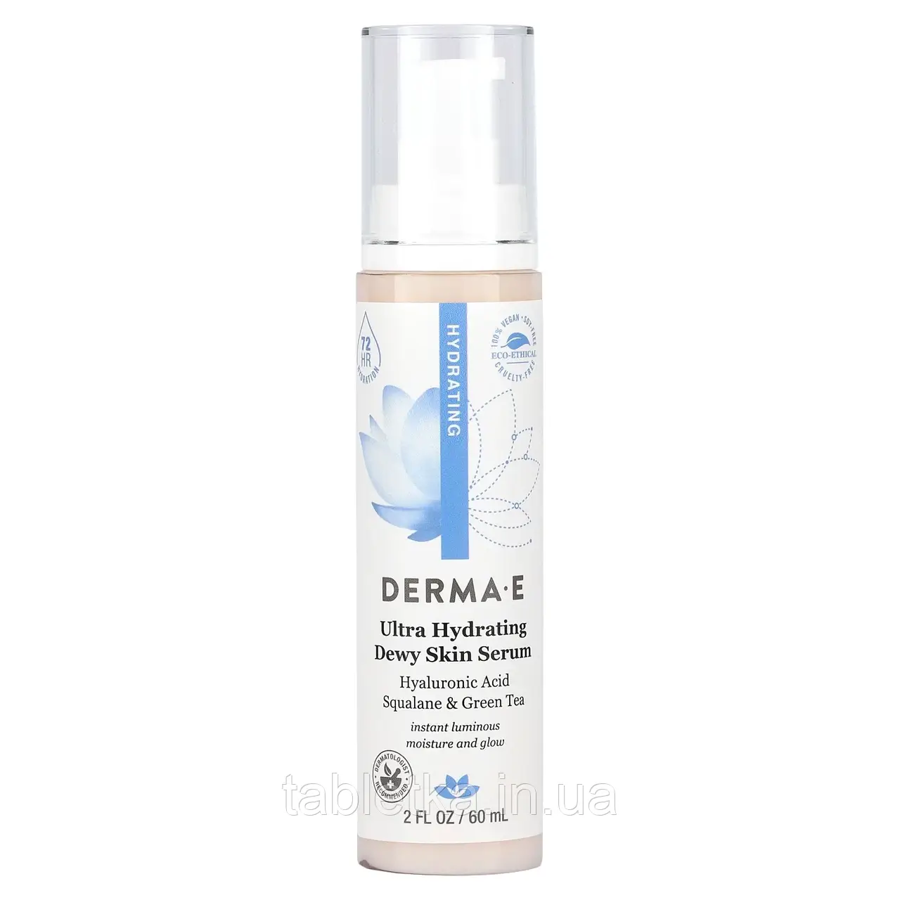 Derma E, ультразволожувальна сироватка, 60 мл (2 рідк. унції)