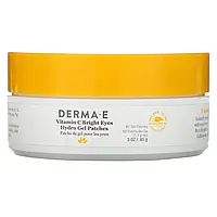 Derma E, Bright Eyes, гидрогелевые патчи с витамином C, 60 патчей, 85 г (3 унции) Днепр