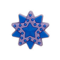 Джибитсы «3D звезда синяя» 1 шт.