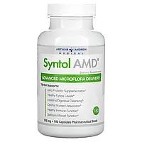 Arthur Andrew Medical, Syntol AMD, Advanced Microflora Delivery, средство для здоровой микрофлоры, 500 мг, в в