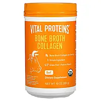 Vital Proteins, Коллаген из костного бульона, говядина, 285 г (10 унций) Днепр