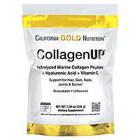 Колаген Пептиди UP без ароматизаторів, Collagen, California Gold Nutrition, 7,26 унц. (206 г)