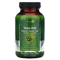 Irwin Naturals, Stress-Defy, 84 жидких желатиновых капсул Днепр