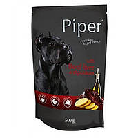 Консервированный корм для собак Piper Dog Говяжья печень и картофель ПАУЧ упаковка 500г