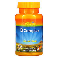 Thompson, Комплекс витаминов группы B с рисовыми отрубями, 60 таблеток Днепр