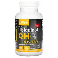 Jarrow Formula, Убіхінол QH-Absorb, 100 мг, 120 м'яких желатинових капсул