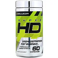 Cellucor, Super HD, высокоэффективная жиросжигающая добавка, 60 капсул в Украине