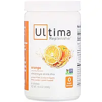 Ultima Replenisher, смесь для приготовления напитка с электролитами, апельсин, 306 г (10,8 унции) Днепр