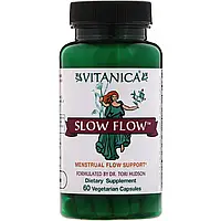 Vitanica, Slow Flow, поддержка менструального цикла, 60 вегетарианских капсул Днепр