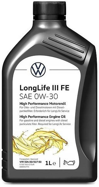 Олива VW LongLife III FE 0W-30, 1л (шт.), фото 1