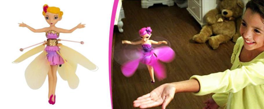 Летающая кукла фея Flying Fairy | Игрушка для девочек MAS - фото 4 - id-p1796535764