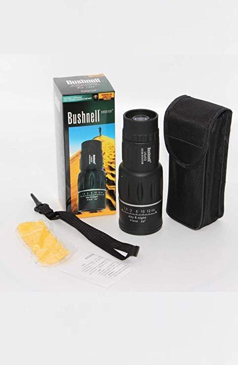 Монокуляр Bushnell 16x52 PowerView монокль, Бушнел, подзорная труба с чехлом MAS - фото 4 - id-p1796535827