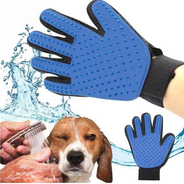 Перчатка для вычесывания шерсти True Touch, Тру Тач, Pet Glove MAS - фото 6 - id-p1796535829