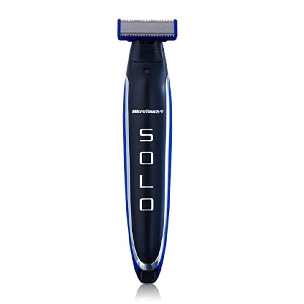 Триммер - бритва для мужчин Micro Touch Solo, мужская машинка для стрижки волос MAS - фото 5 - id-p1796535843