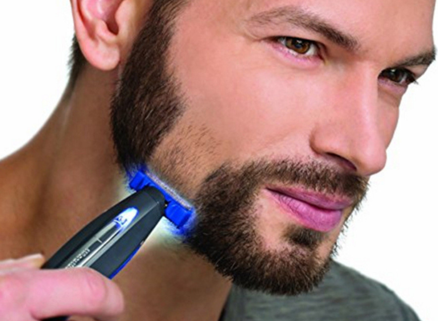 Триммер - бритва для мужчин Micro Touch Solo, мужская машинка для стрижки волос MAS - фото 6 - id-p1796535843