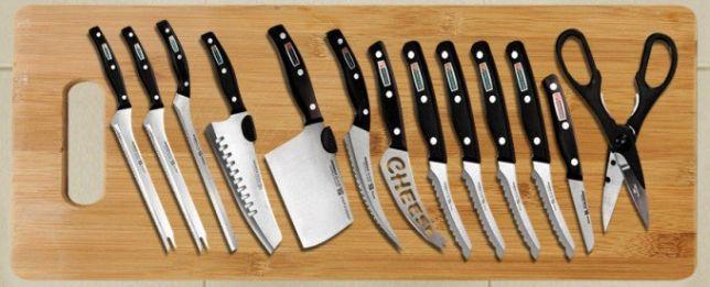 Набор профессиональных кухонных ножей Miracle Blade 13 в 1 MAS - фото 4 - id-p1796535871