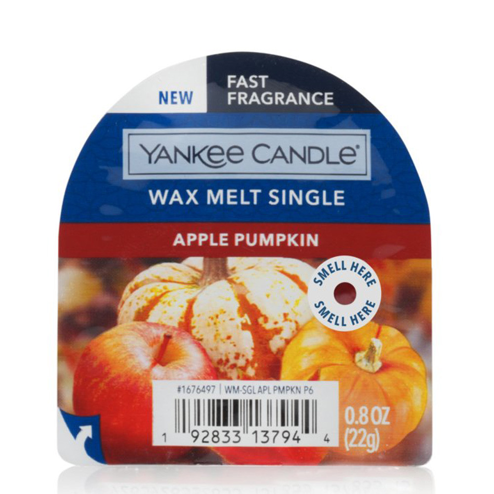 Віск для аромалампи "Яблуко-гарбуз" Yankee Candle 22 г, фото 1