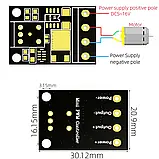 Регулятор швидкості обертання двигуна DC 5-16В 10A, фото 3