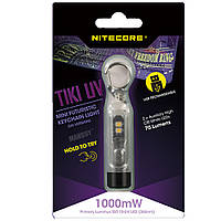 Мощный ультрафиолетовый мини-наключный фонарь Nitecore TIKI UV