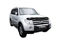 Дефлектор капота (EuroCap) для Mitsubishi Pajero Wagon IV