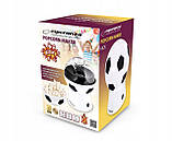 Апарат для приготування попкорну , попкорниця Футбольний м'яч Esperanza EKP007, фото 3