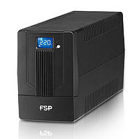 ИБП FSP iFP1000, 1000VA/600W, LCD, USB, 4xSchuko (PPF6001306)