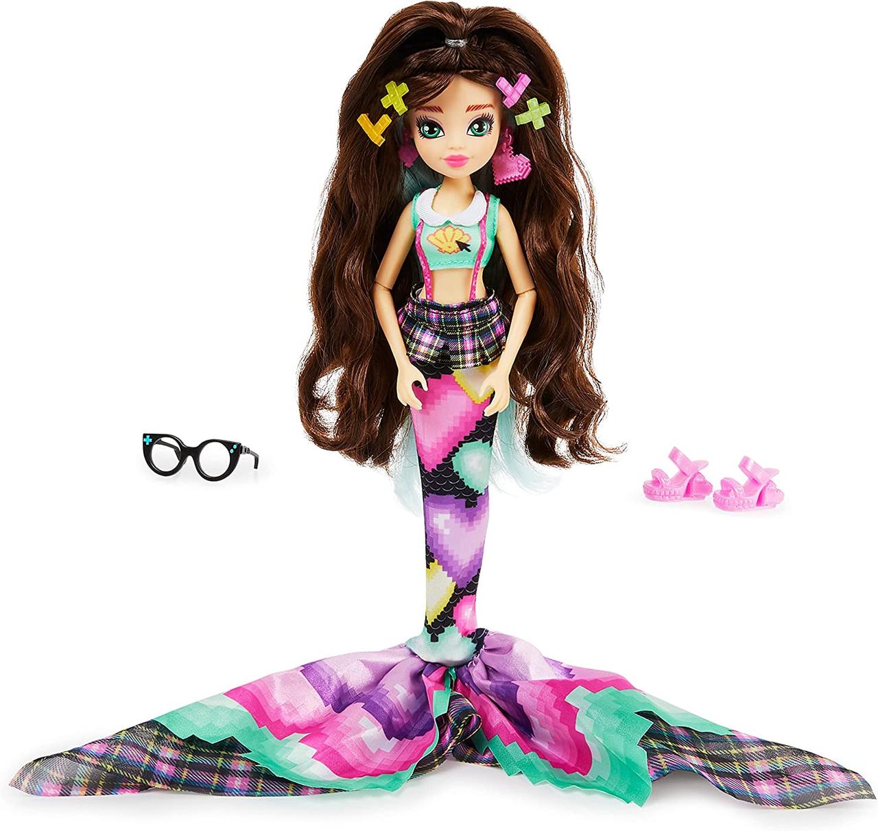 Лялька Mermaid High Мермейд Хай Русалка Raynea 2 в 1 з довгим волоссям (6063481)