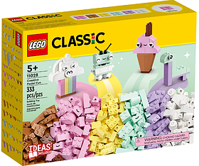 Конструктор LEGO Classic Творчі пастельні веселощі 333 деталі (11028)