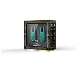 Смарт-вібратор для грудей Zalo - Nave Turquoise Green, пульт ДК, робота через додаток 777Store.com.ua, фото 7